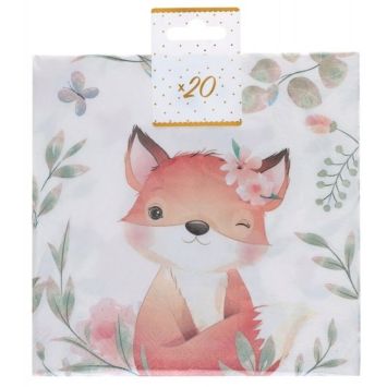 20 Serviettes en papier - Explorateur
