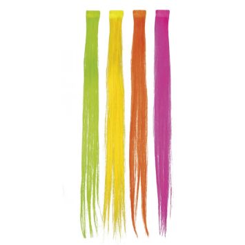 Extension de Cheveux - Mèche Fluo - Couleur au Choix