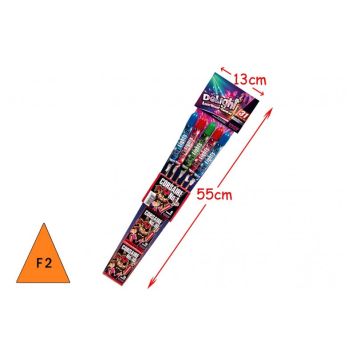 Assortiment de 31 feux d'artifices - Delight