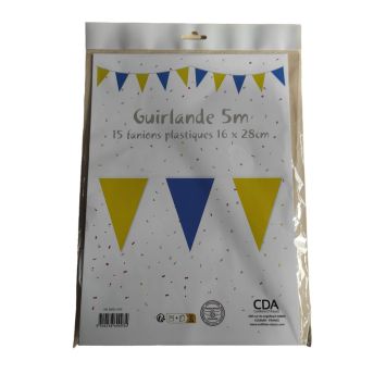 Cette guirlande sera idéale pour célébrer à fond les jours de matchs et surtout les victoires de l'ASM Clermont Auvergne | jourdefete.com