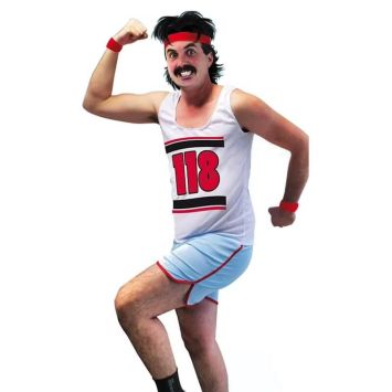 Déguisement de 118 Sportif pour homme - Taille unique | jourdefete.com