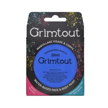 Fard de Maquillage Bleu Vif Grim' Tout Pro | jourdefete.com