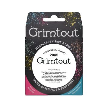 Fard de Maquillage Blanc Grim' Tout Pro | jourdefete.com