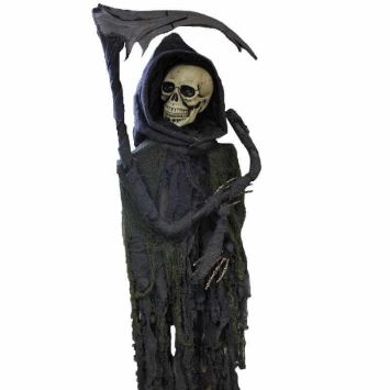 Faucheur squelette - Lumière et voix