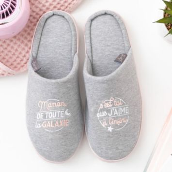 Chaussons - Maman c'est toi que j'aime à l'infini - 36/38 - Mr. Wonderful