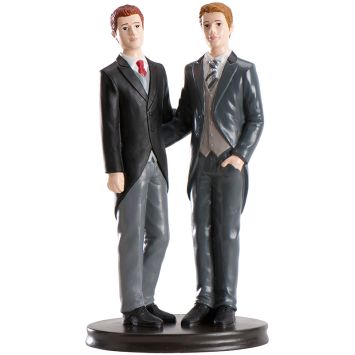 Figurine Gâteau Mariage Couple Mariés