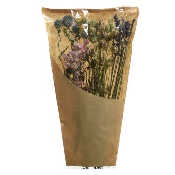 Bouquet sur tige de fleurs séchées - 45 cm