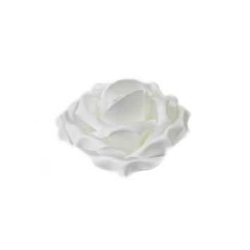 Rose décorative de centre de table - Blanc