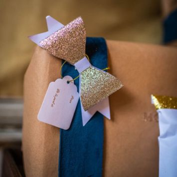 Ruban Velours - Bleu Marine - 5 cm x 3 m