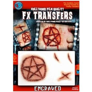 Transfert Cicatrice 3D - Étoile Satanique