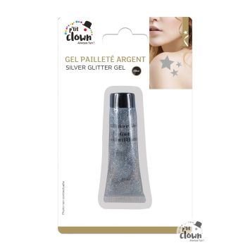 Gel pailleté pour la peau - 20 ml - Couleur au choix