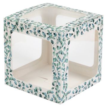 Cube décoratif pour mariage bucolique - 30 x 30 x 30 cm | jourdefete.com