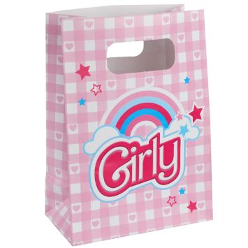 10 sachets en papier - 13 x 7 x 18 cm - Collection Girly