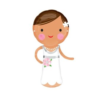 Ballon Hélium - La Mariée