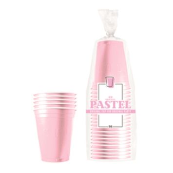 Pack de 20 Gobelets Beer Pong - Rose Pastel