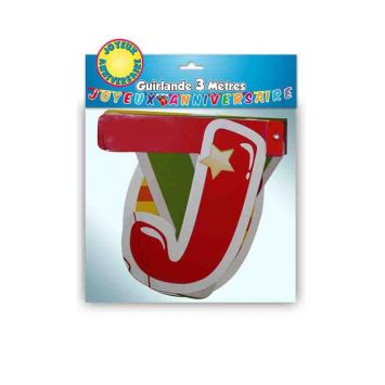 Guirlande Lettre Joyeux Anniversaire