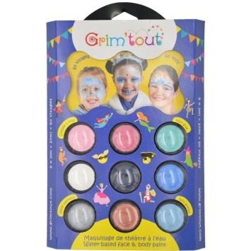 Grande palette de maquillage Reine des neiges Grim'Tout | jourdefete.com