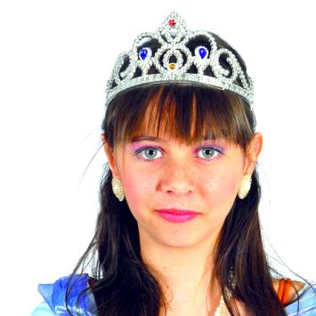 Diadème de Reine Argenté