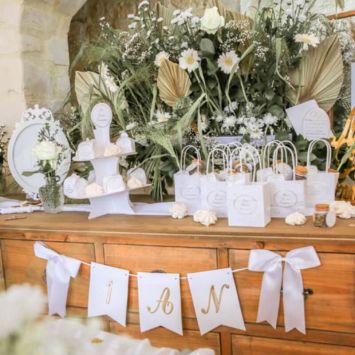 Guirlande 1 An avec 2 Nœuds - Mon Premier Anniversaire