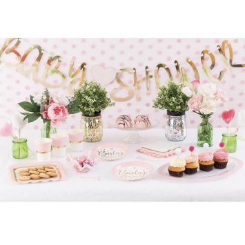 Guirlande Baby Shower - So Chic - OR | jourdefete.com