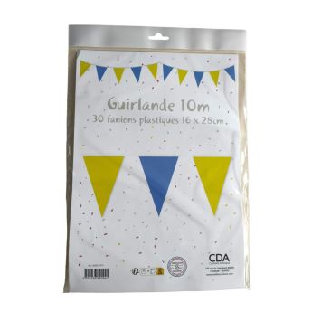 Cette guirlande sera parfaite pour soutenir à fond les matchs de l'ASM Clermont Auvergne et pour fêter ses victoires | jourdefete.com