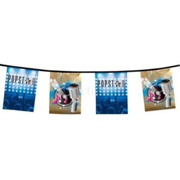 Guirlande de Fanions Popstar
