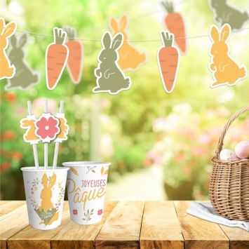 Guirlande de lapins - Joyeuses Pâques