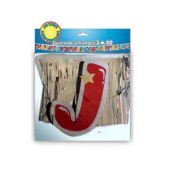 Guirlande à Frange "Joyeux Anniversaire"