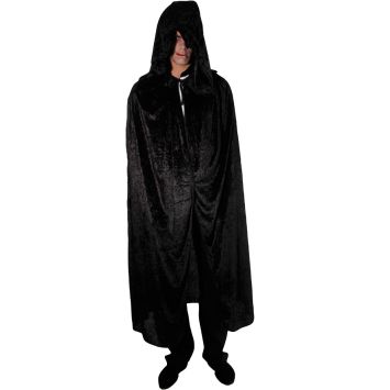 Cape en Velours avec Capuche Adulte - 182 cm
