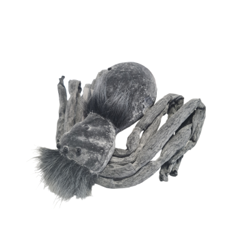 Un araignée de 58cm pour votre décoration d'Halloween | jourdefete.com