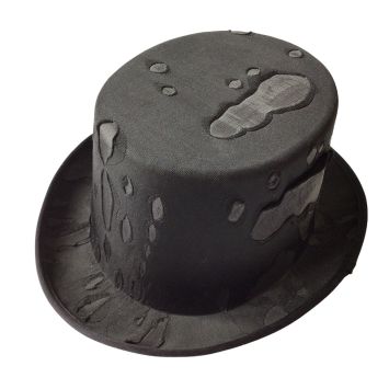 Chapeau haut-de-forme de Zombie d'Halloween