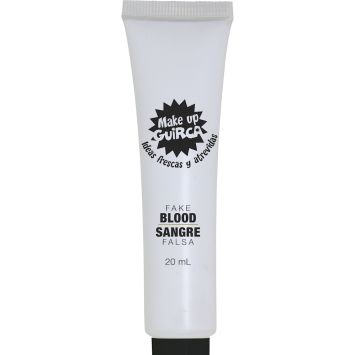 Tube de faux sang lavable d'Halloween - 20 ml