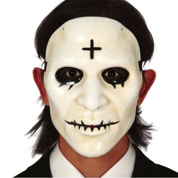 Masque Bouche Cousue pour homme - Halloween