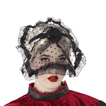 serre-tete-voile-noir-halloween | jourdefete.com