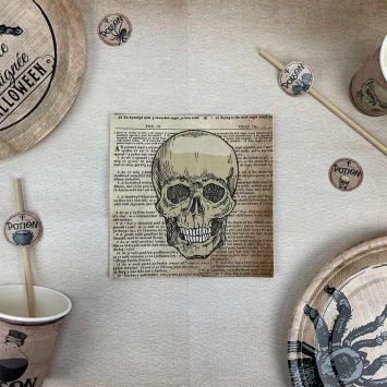 16 Serviettes en papier - 33 x 33 cm - Collection Poison-Potion