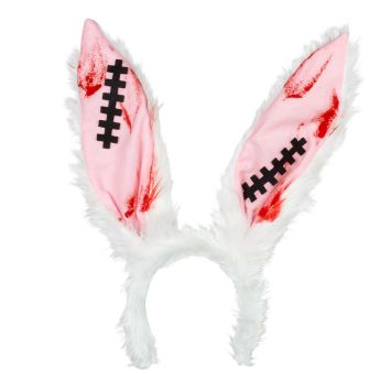 Serre-tête de Lapin ensanglanté d'Halloween