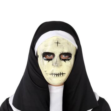 masque-nonne-halloween-zombie | jourdefete.com