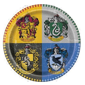 8 assiettes harry potter | jourdefete.com