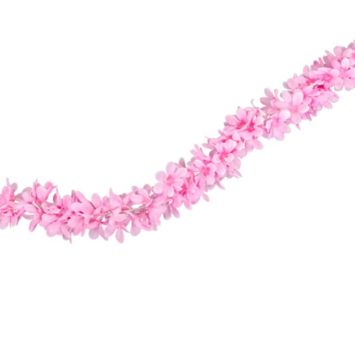 Guirlande orchidées artificielles 168 cm - rose