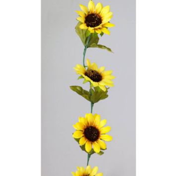 Guirlande de tournesols 220 cm