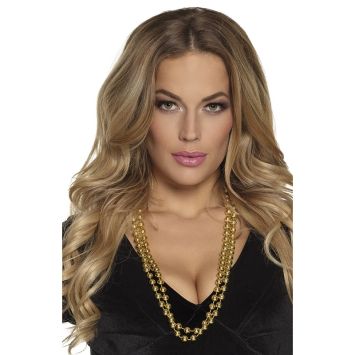 Set 2 Colliers de Perles Or