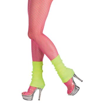 Accessoire de déguisement Jambières Fluo Jaune