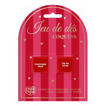 Deux dés coquins pour s'amuser le soir de la Saint-Valentin | jourdefete.com