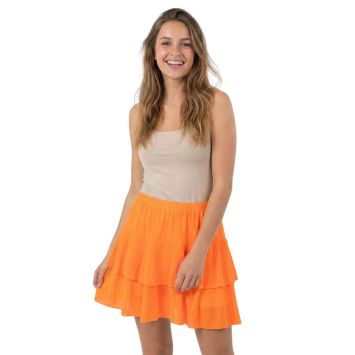 Jupe à volants fluo - Couleur au choix