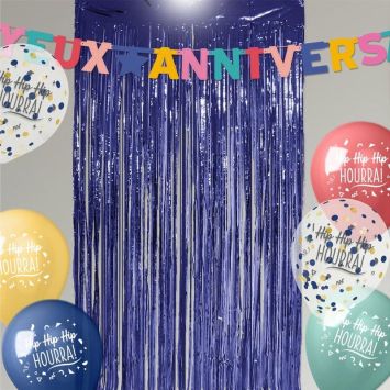 Rideau à franges - Collection Confettis