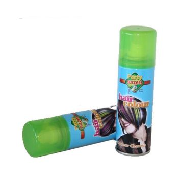 Laque à Cheveux Vert Fluo