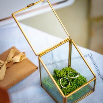 Joli Terrarium - Le Bijou - Or