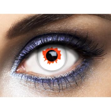 Craquez pour ces lentilles "Murder White" lors de votre soirée d'Halloween | jourdefete.com