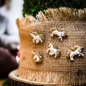 6 Licornes Blanches Adhésives - Jolie Licorne