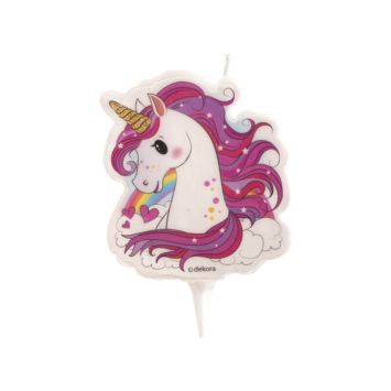 bougie-anniversaire-2d-licorne | jourdefete.com